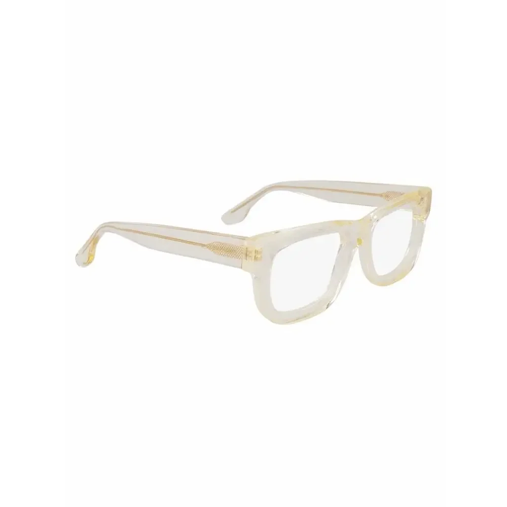 New Victoria Beckham VB2671 771 Transparent Square Frame Glasses Authentic